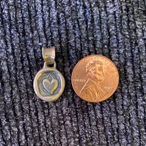 Waxing Poetic Retired Heart Charm